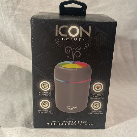 NIB ICON BEAUTY LED MINI HUMIDIFIER - Picture 5 of 9